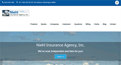Desktop Screenshot of niehlinsurance.com