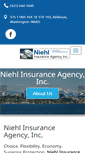 Mobile Screenshot of niehlinsurance.com